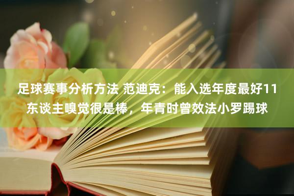 足球赛事分析方法 范迪克：能入选年度最好11东谈主嗅觉很是棒，年青时曾效法小罗踢球