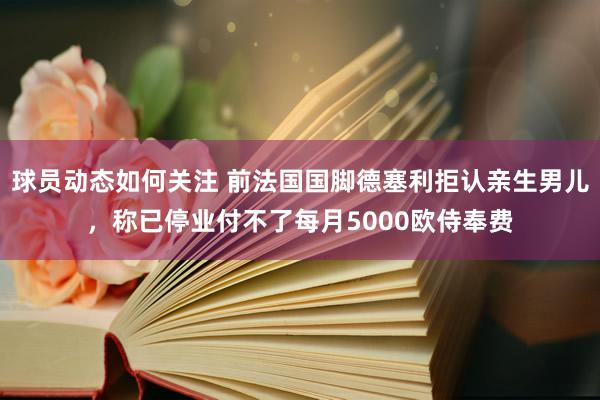 球员动态如何关注 前法国国脚德塞利拒认亲生男儿，称已停业付不了每月5000欧侍奉费