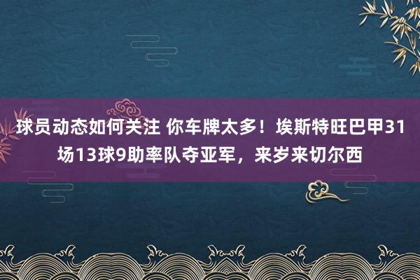 球员动态如何关注 你车牌太多！埃斯特旺巴甲31场13球9助率队夺亚军，来岁来切尔西